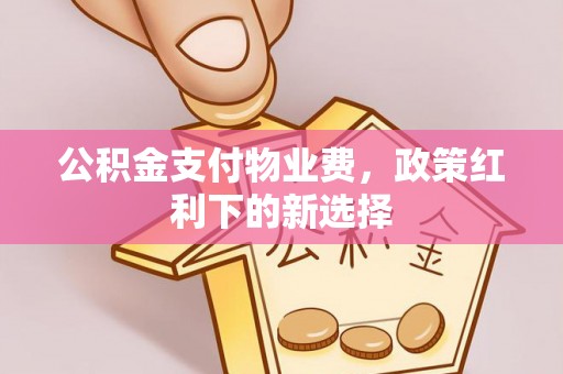 富拉尔基公积金支付物业费，政策红利下的新选择