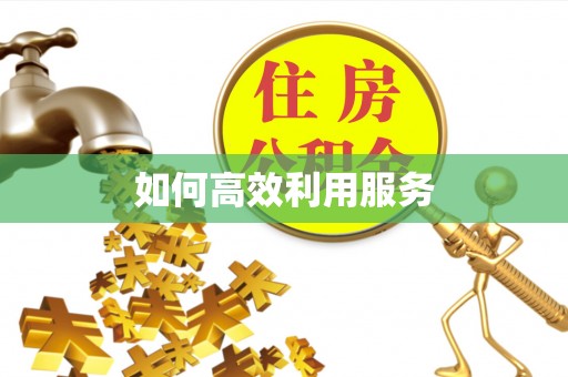 富拉尔基如何高效利用服务